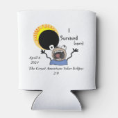 2024 Solar Eclipse Survival Edition Dosenkühler (Rückseite)
