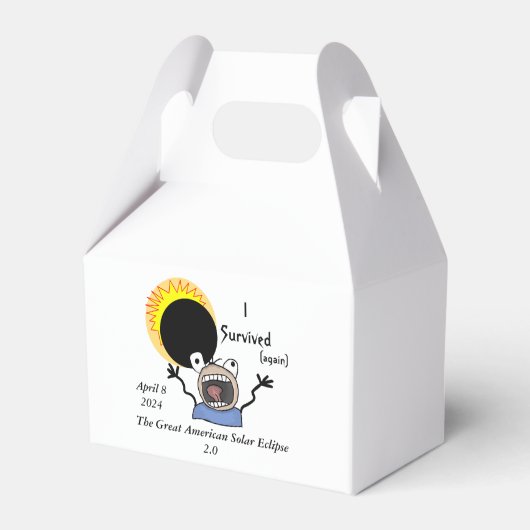 2024 Solar Eclipse Survival Edition Geschenkschachtel (Vorderseite)