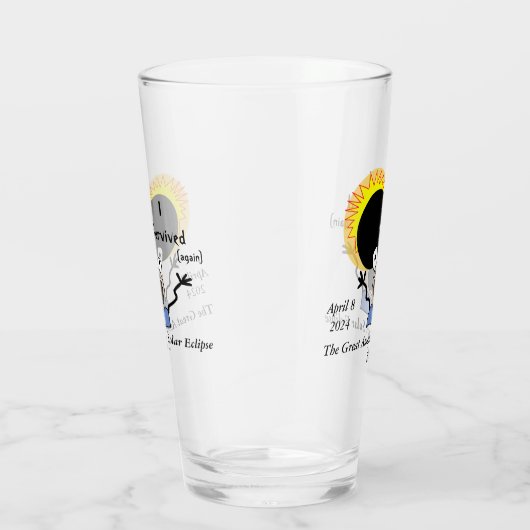 2024 Solar Eclipse Survival Edition Glas (Rechts)