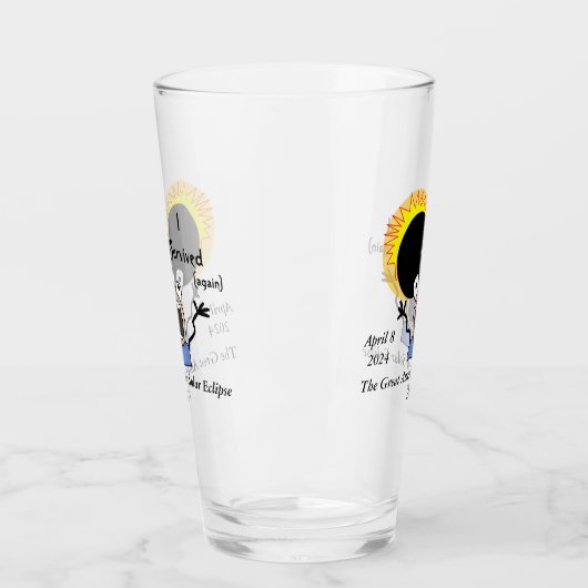 2024 Solar Eclipse Survival Edition Glas (Links)