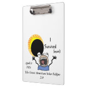 2024 Solar Eclipse Survival Edition Klemmbrett (Links)