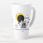 2024 Solar Eclipse Survival Edition Milchtasse (Rechte Ecke)