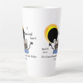 2024 Solar Eclipse Survival Edition Milchtasse (Vorderseite)