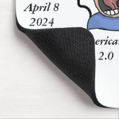 2024 Solar Eclipse Survival Edition Mousepad (Ecke)