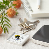 2024 Solar Eclipse Survival Edition Schlüsselanhänger (Seite)