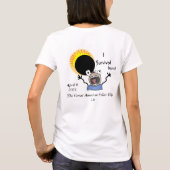 2024 Solar Eclipse Survival Edition T-Shirt (Rückseite)