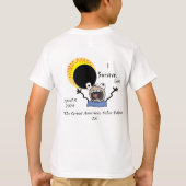 2024 Solar Eclipse Survival Edition T-Shirt (Rückseite)