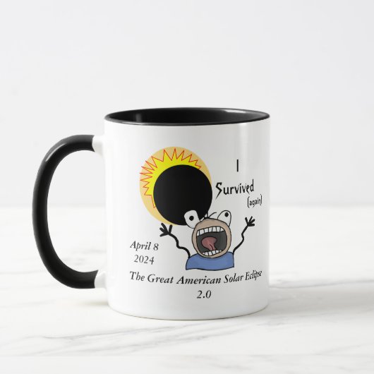 2024 Solar Eclipse Survival Edition Tasse (Links)