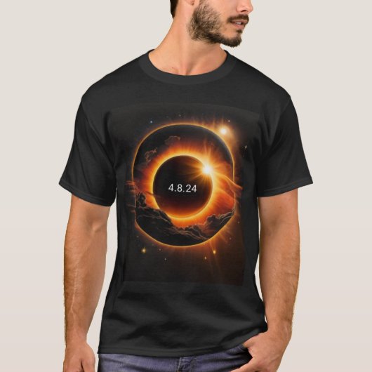 2024 SOLAR ECLIPSE T-Shirt (Vorderseite)