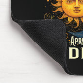 2024 Solar Eclipse Totality Celestial Event Souven Mousepad (Ecke)