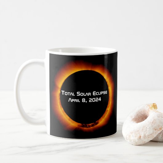 2024 Solaransatz insgesamt Kaffeetasse (Mit Donut)