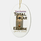 2024 Solaransatz insgesamt Keramik Ornament (Links)