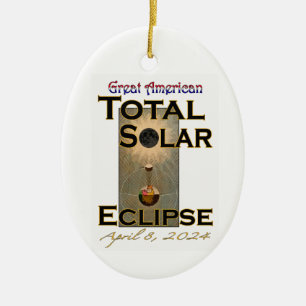 2024 Solaransatz insgesamt Keramik Ornament