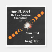 2024 Solaransatz insgesamt Serviette (Vorderseite)