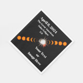 2024 Solaransatz insgesamt Serviette (Ecke)
