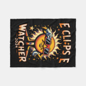 2024 Solarzellen-Beobachtungsgerät für Sonnenkolle Fleecedecke (Vorderseite (Horizontal))