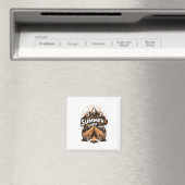 2024 Sommerlager Sommerferien Camping Matching Magnet (In Situ (Geschirrspüler))