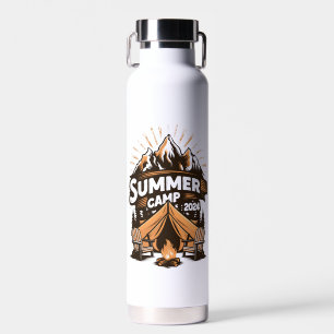2024 Sommerlager Sommerferien Camping Matching Trinkflasche