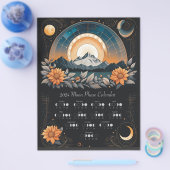 2024 Sonnenblumenkalender Süd-Hemi Flyer (Einzeln)