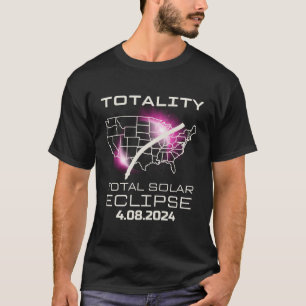 2024 Sonnenfinsternis insgesamt 8. April T-Shirt