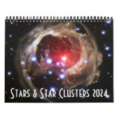 2024 Space Astronomy Star Clusters NASA Universe Kalender (Titelbild)