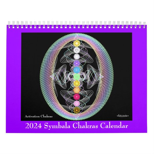 2024 Symbala Chakras-Kalender Kalender (Titelbild)