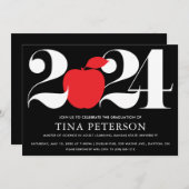 2024 Teacher Graduation Party Einladung (Vorne/Hinten)