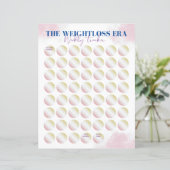 2024 The Weight Loss Era Tracker - 52 Week Tracker (Stehend Vorderseite)