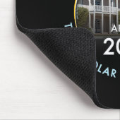 2024 Total Solar Eclipse Totality Fredericksburg T Mousepad (Ecke)