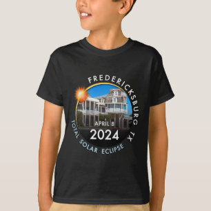 2024 Total Solar Eclipse Totality Fredericksburg T T-Shirt