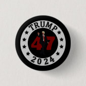2024 TRUMP 47 BUTTON (Vorderseite)