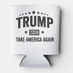 2024 Trump Amerika wieder zum Patriotischen Amerik Dosenkühler