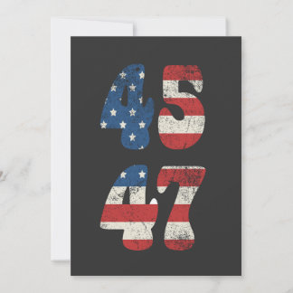 2024 Trump Amerika wieder zum Patriotischen Amerik Einladung