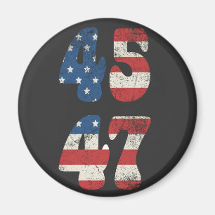2024 Trump Amerika wieder zum Patriotischen Amerik Magnet