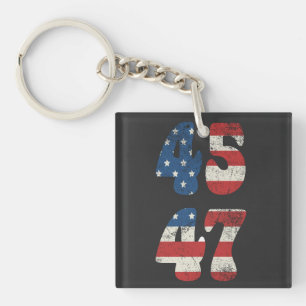 2024 Trump Amerika wieder zum Patriotischen Amerik Schlüsselanhänger