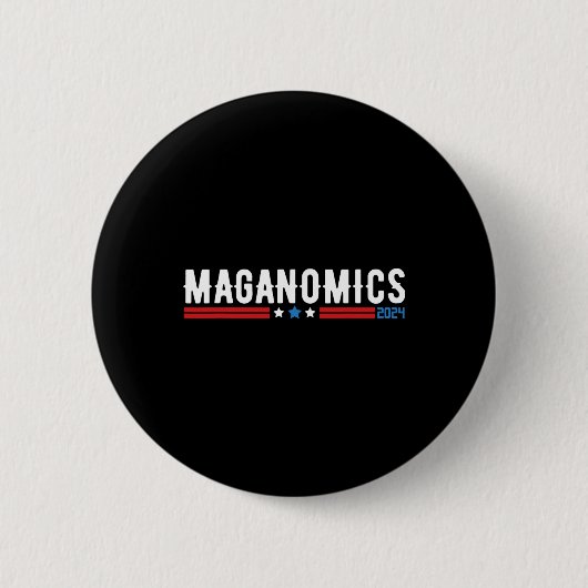 2024 Trump für Präsident Button (Vorderseite)