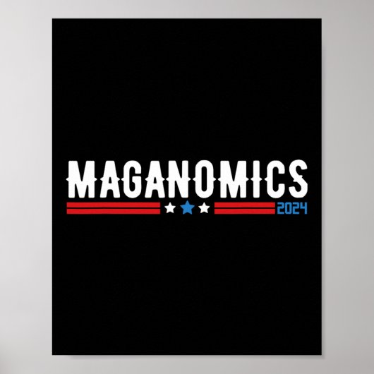 2024 Trump für Präsident Poster (Vorne)