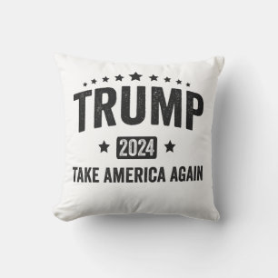 2024 Trump Holt Amerika Wieder Patriotischer Ameri Kissen