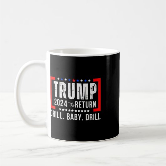 2024: Trump: Trump: Trumps leidenschaftlicher Kand Kaffeetasse (Links)