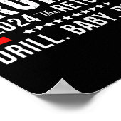 2024: Trump: Trump: Trumps leidenschaftlicher Kand Poster (Ecke)