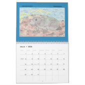 2024 TWIS #blairsanimalcorner Calendar Kalender (Mär 2026)