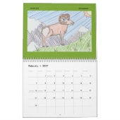 2024 TWIS #blairsanimalcorner Calendar Kalender (Feb 2027)
