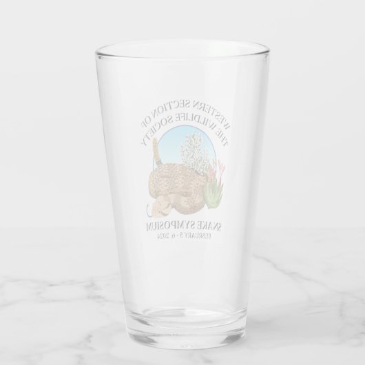 2024 TWS West Snake Symposium Pint Glass Glas (Rückseite)