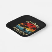 2024 übermüdet Nicht mein Problem noch lustiger Pappteller (Gewinkelt)