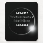 2024 und 2017 verdoppelt mousepad (Vorne)
