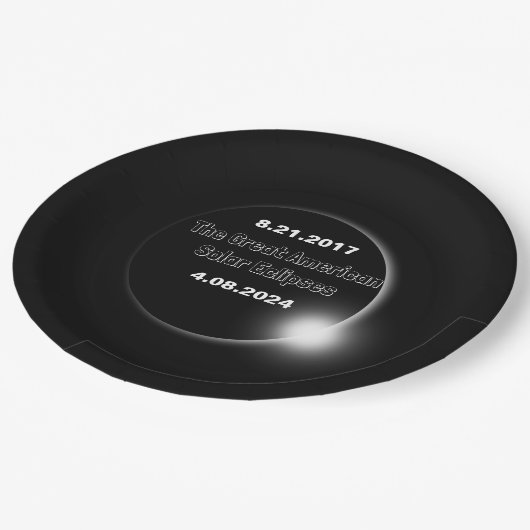 2024 und 2017 verdoppelt pappteller (Schrägansicht)