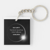 2024 und 2017 verdoppelt schlüsselanhänger (Rückseite)