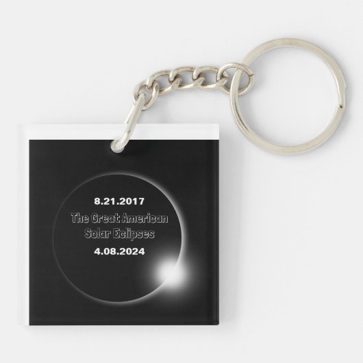 2024 und 2017 verdoppelt schlüsselanhänger (Rückseite)