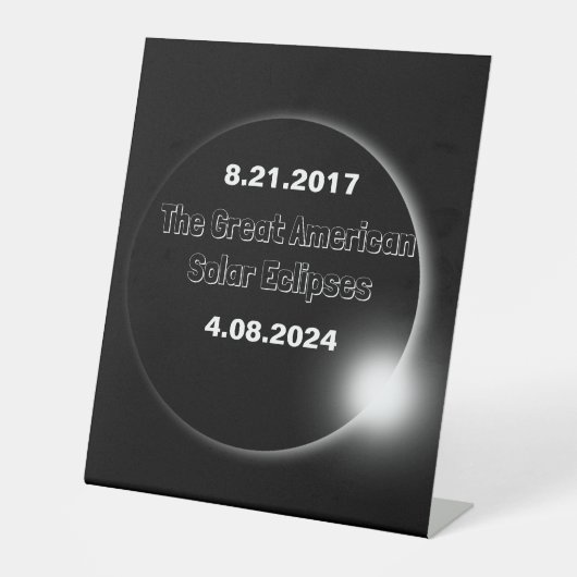 2024 und 2017 verdoppelt sockelschild (Vorderseite)