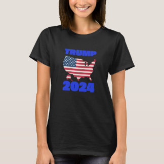 2024 US-Wahl Trump und republikanischer Unterstütz T-Shirt